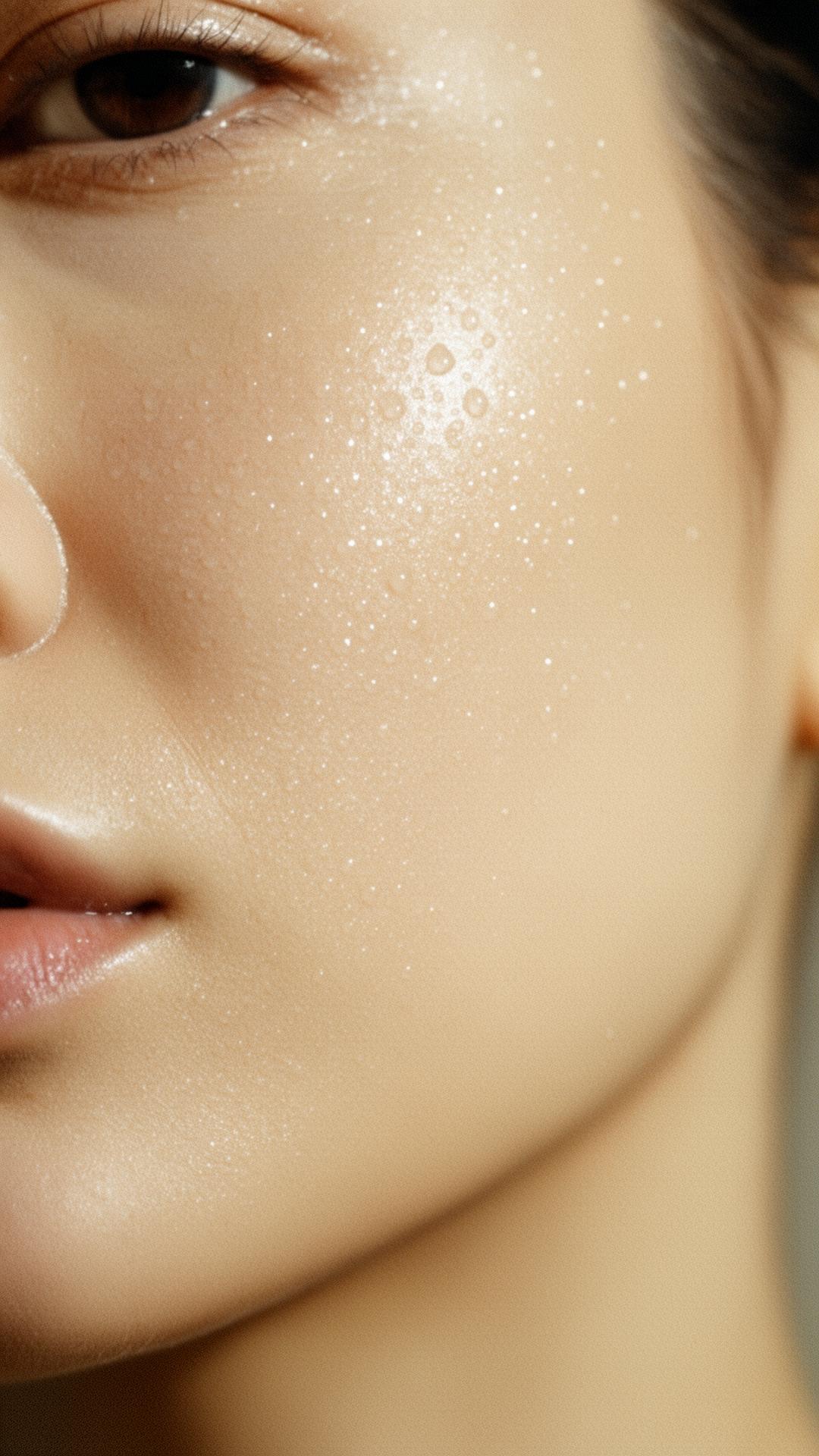 Close skin texture, hero